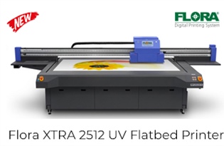 New Product Alert! Introducing Flora’s XTRA 2512 UV LED Flatbed Printer