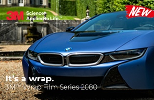 New Product Alert! Introducing 3M Wrap Film Series 2080